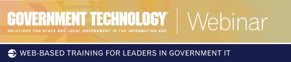Government Technology Webinars